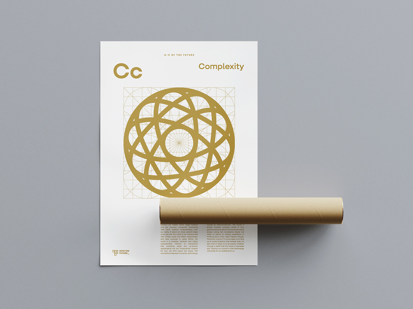 Into The Future Complexity poster.